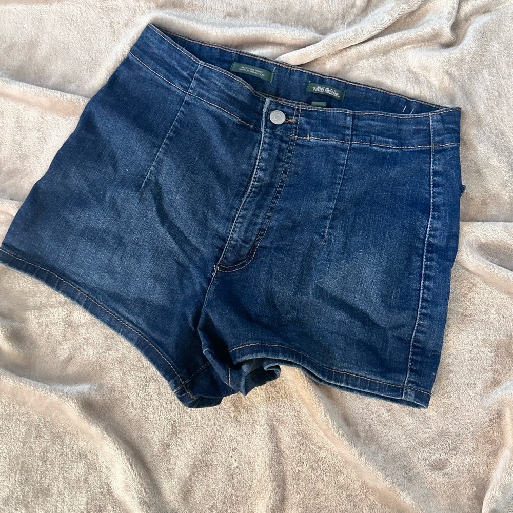 Denim Blue Women's Shorts